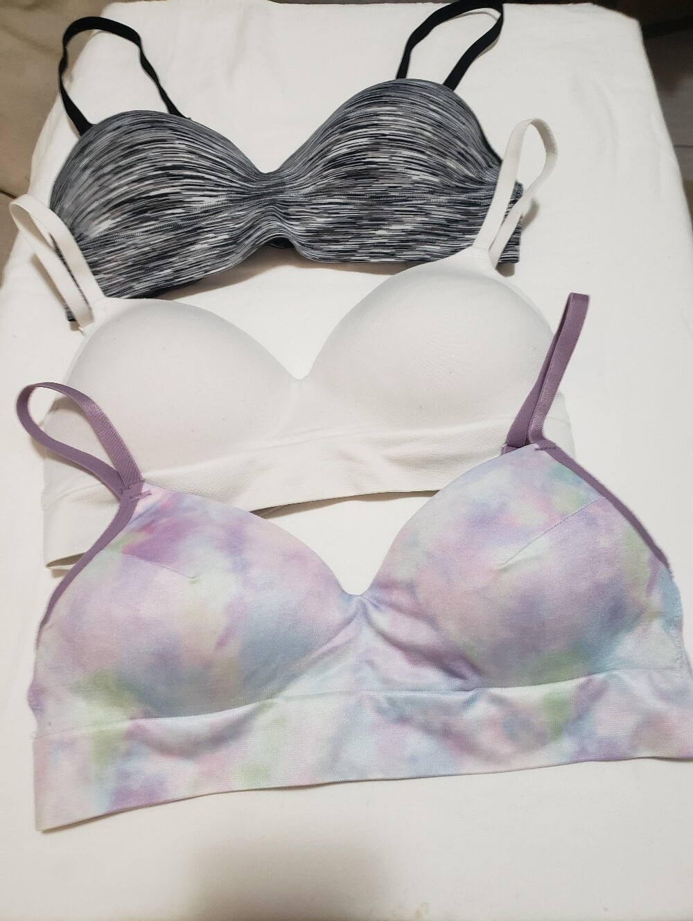 3 Tee Shirt Bras Sm - Picture 5 of 10